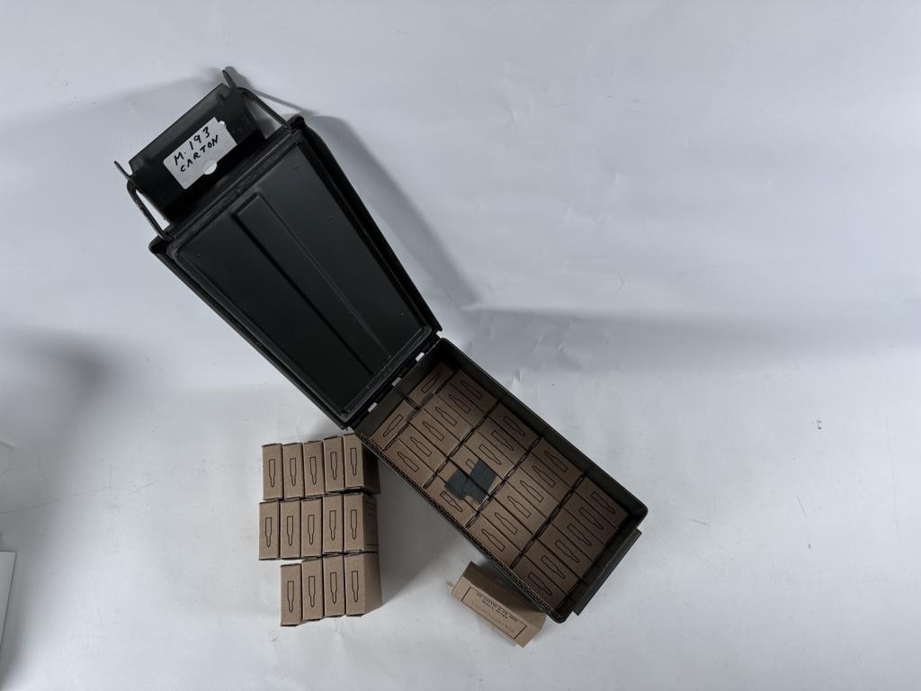 41-Boxes of 20 CRTG 5.56 mm Ball M193 with Metal