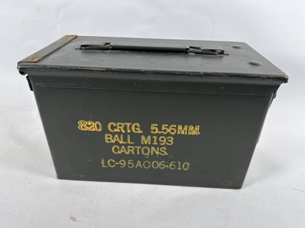 41-Boxes of 20 CRTG 5.56 mm Ball M193 with Metal