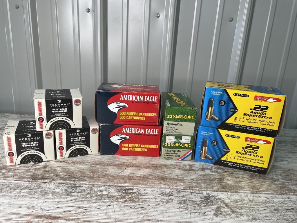 Miscellaneous 22 LR Cartridges