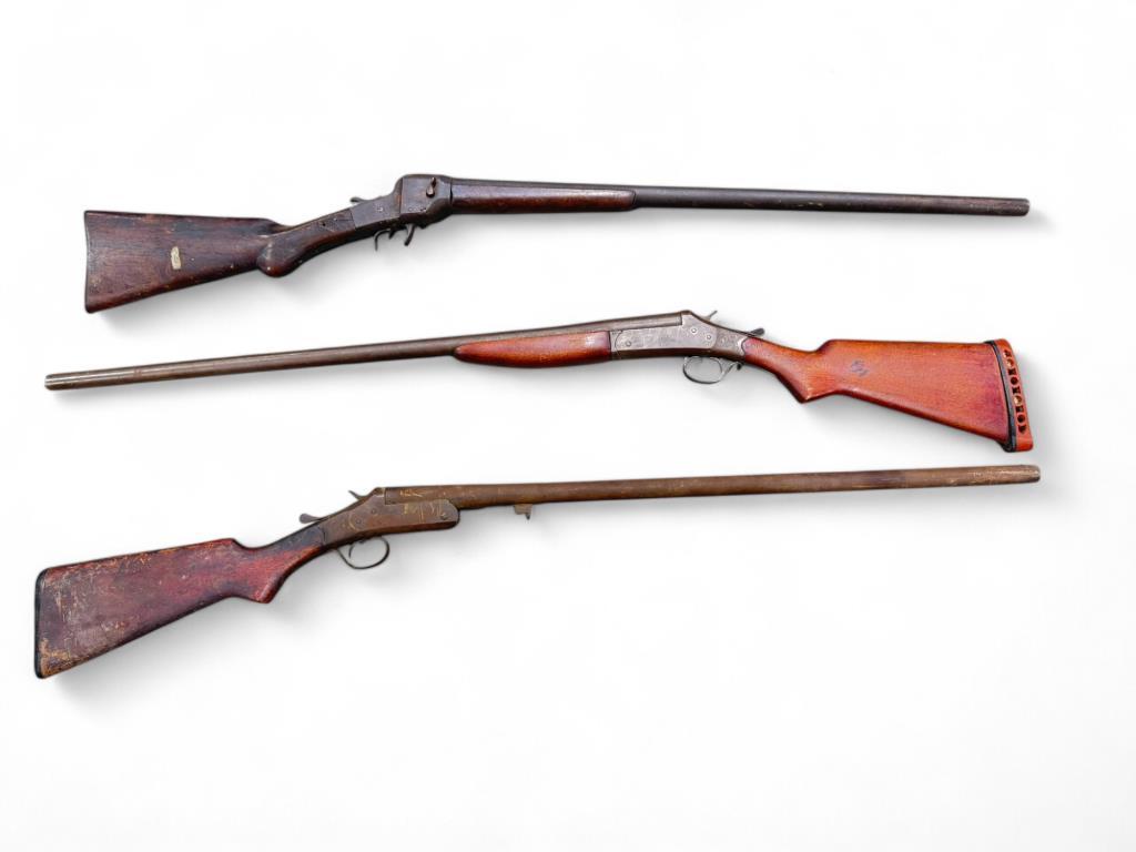(3) Various Shotguns
