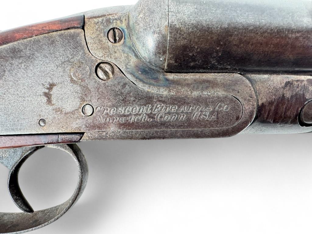 Crescent Peerless 12 Ga. Side by Side Shotgun