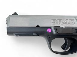 Ruger SR45 Semi-Auto Pistol