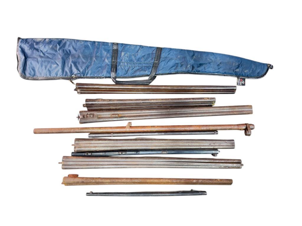9- Barrels and 1- Soft Gun Sleeve