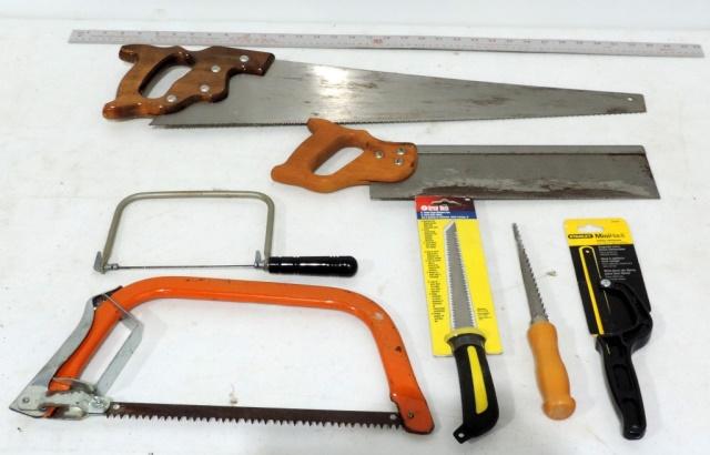 Lot Of Hand Saws