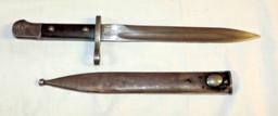 Early Military Bayonet with Sheath
