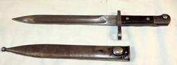 Early Military Bayonet with Sheath