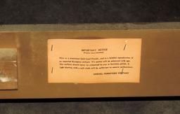 Gold Finished Drexel King Size Headboard