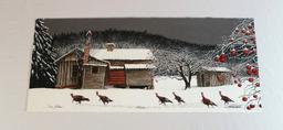 Bob Timberlake 2017 "Sportsman Series"- "New Wildlife" and "Six Gobblers" Giclee