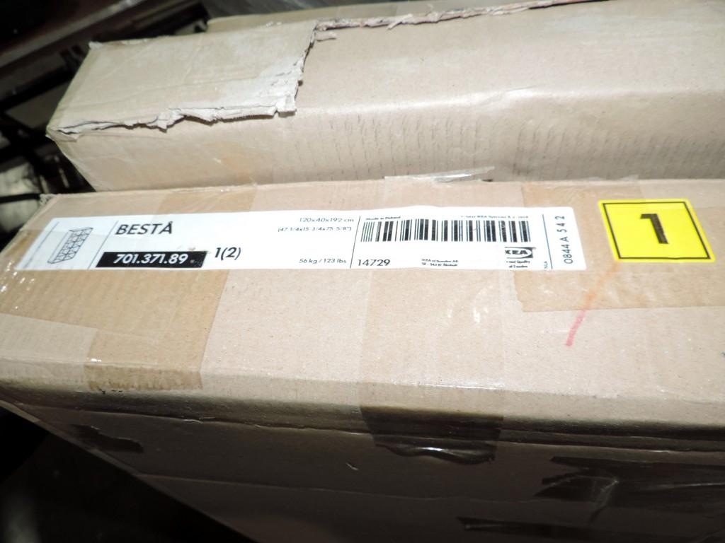 New In Box Besta Multi Shelf Bookcase