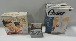 Oster Grinder & Waffle Stix Waffle Maker