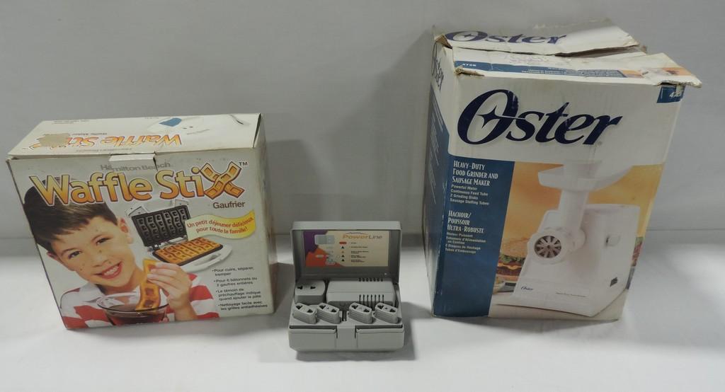 Oster Grinder & Waffle Stix Waffle Maker
