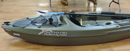 Ten-Foot Like Sun Dolphin Kayak and Paddle