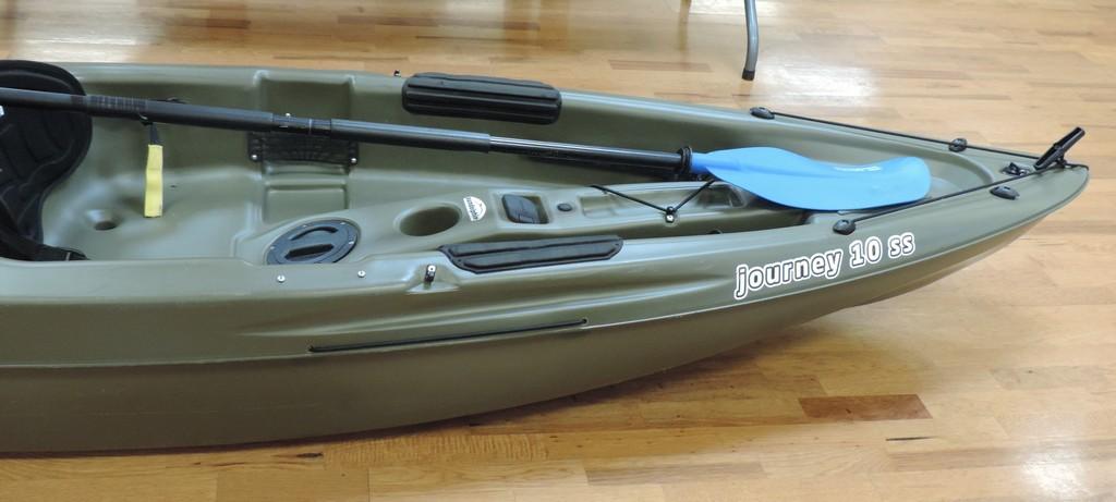 Ten-Foot Like Sun Dolphin Kayak and Paddle