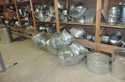 Large Lot of  Sheet Metal Duck Fittings