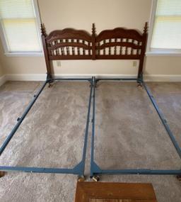Five-Piece Pecan Link Taylor Bedroom Suite