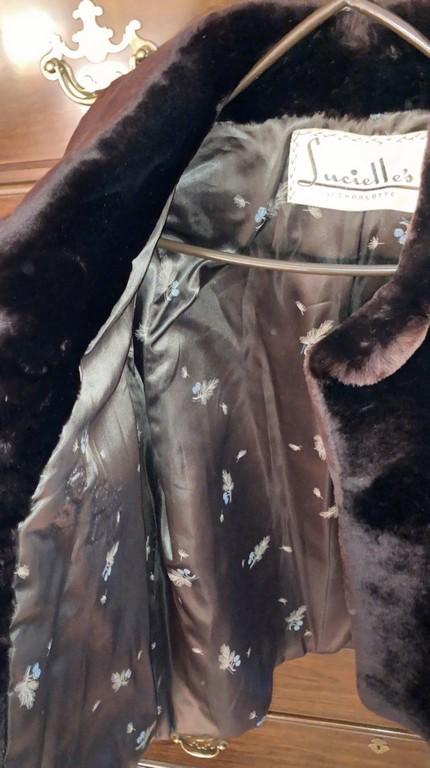 Lucille's Of Charlotte Brown Fur Jacket
