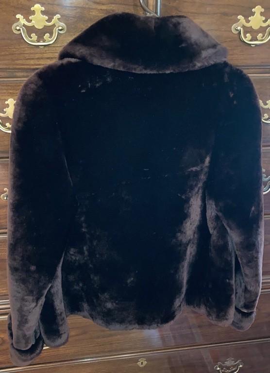 Lucille's Of Charlotte Brown Fur Jacket