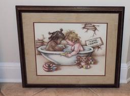 Robert Hall A Good Friend Print