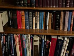 2 Shelves Of Assorted Books