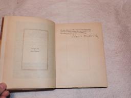 Signed Elbert Hubbard of Roycrofters Book "The Law Of Love"