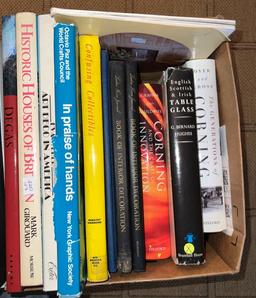3 Box Lots Tabletop And Reference Books