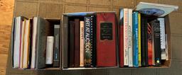 3 Box Lots Tabletop And Reference Books
