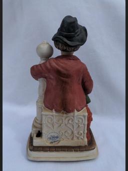 Melody In Motion Music Box Porcelain Clown