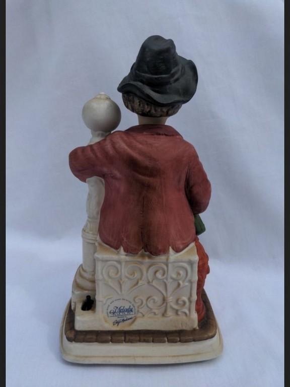 Melody In Motion Music Box Porcelain Clown