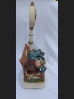 Melody In Motion Music Box Porcelain Clown