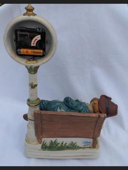 Melody In Motion Music Box Porcelain Clown