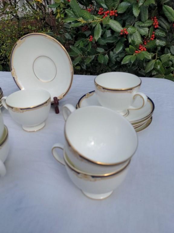 Wedgewood Teacups and Saucers