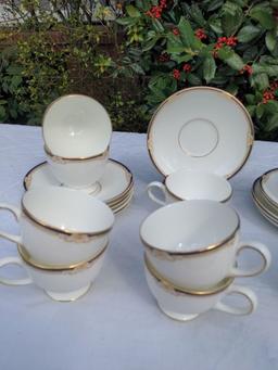 Wedgewood Teacups and Saucers