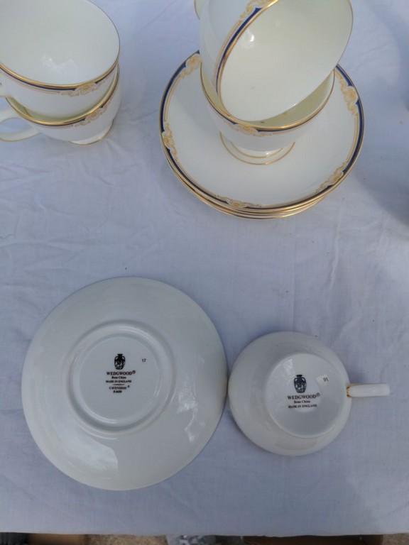 Wedgewood Teacups and Saucers