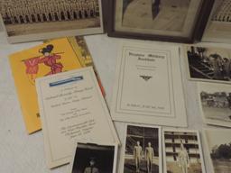 Original VMI Photographs, 1929 Commencement Program & More