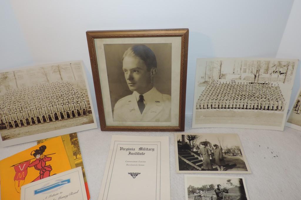 Original VMI Photographs, 1929 Commencement Program & More