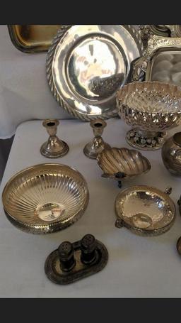 Silver and Silverplate Lot