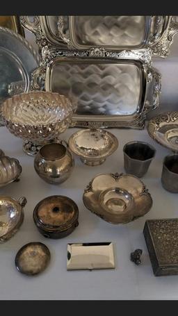 Silver and Silverplate Lot
