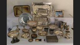 Silver and Silverplate Lot