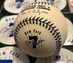Collection of Commerative Baseballs