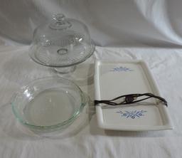 Tray Lot of Glassware