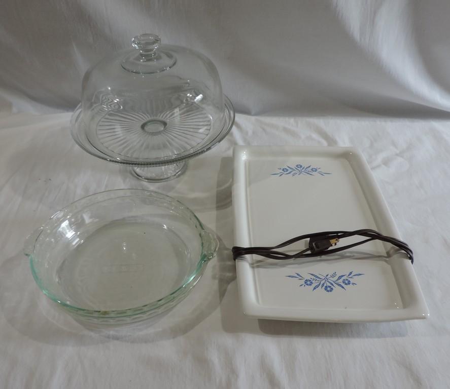 Tray Lot of Glassware