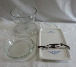 Tray Lot of Glassware
