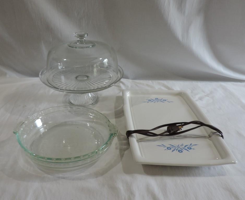 Tray Lot of Glassware