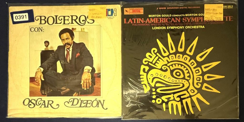 Lot of Latin LP's