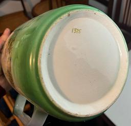 Victorian Decorated Wash Bowl and Pitcher