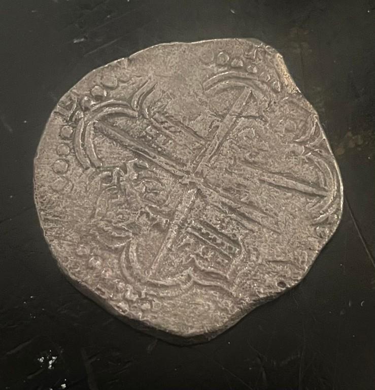 Original Shipwreck Coin from The Nuestra Senora De Atocha with Certificate
