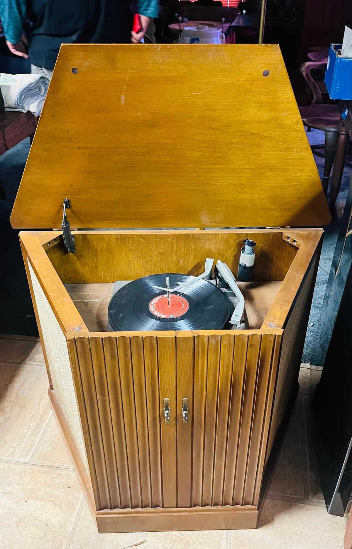 Mid CenturyWestinghouse High Fidelity Turntable