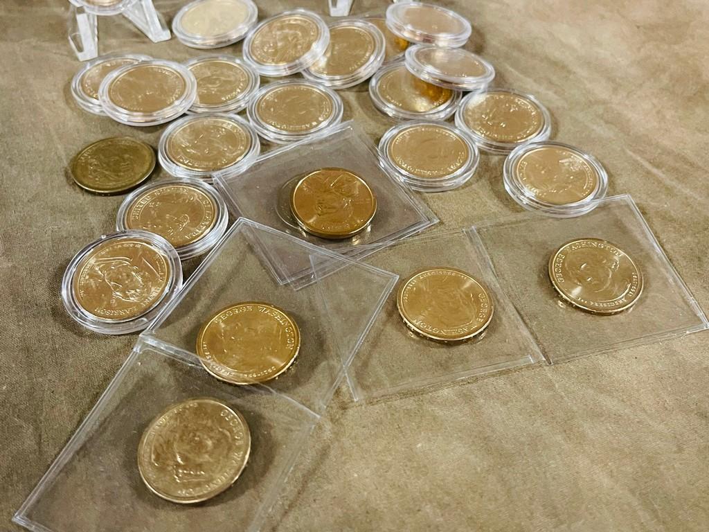 $28.00 Face Value $1 Presidential Coins