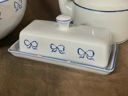 ZRike Ruban Blue Kitchenware And Dansk Bistro Teapot