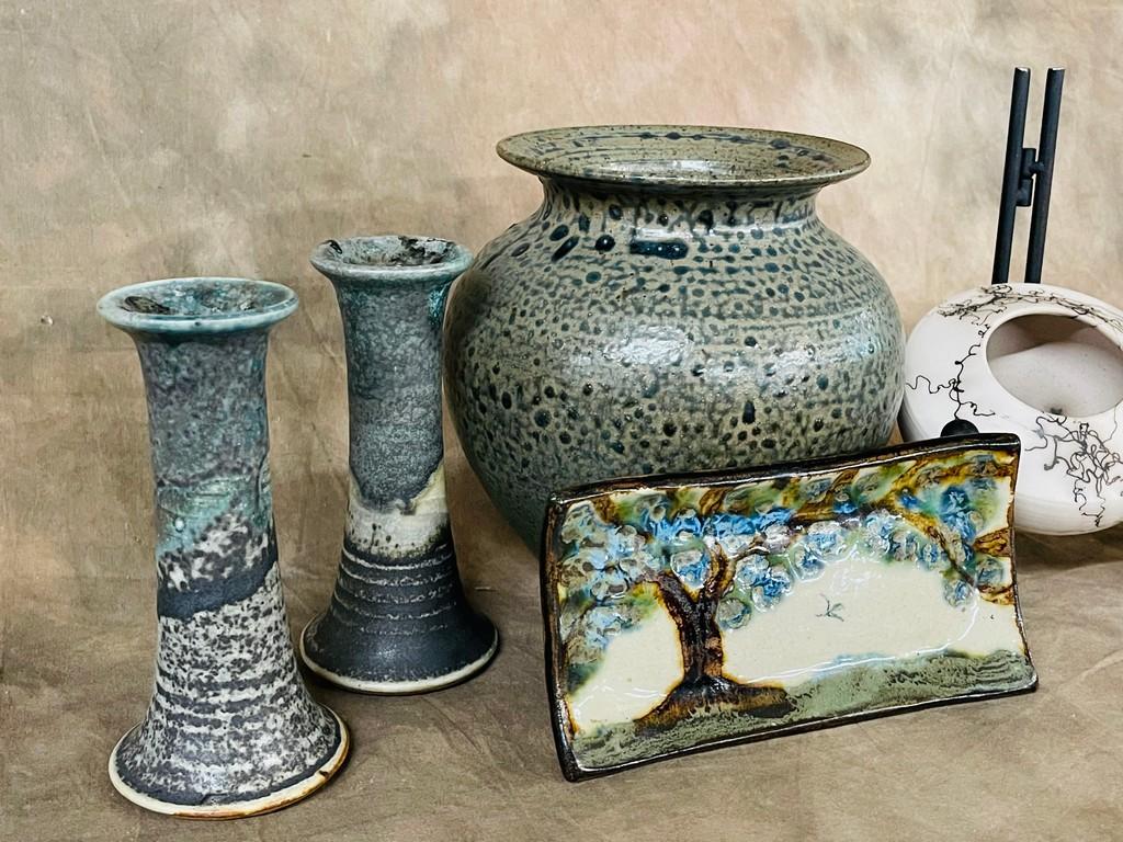 6 Pieces Of Handmade Studio Pottery